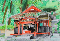 「神社」南雲　真鈴