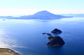 錦江湾空撮画像