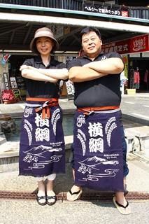 初代・2代目横綱のお二人