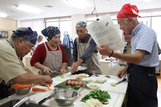 男の料理教室「霧シェフ」1