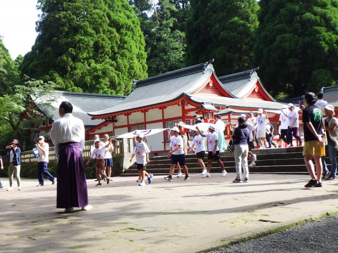 炬火リレー霧島コース2